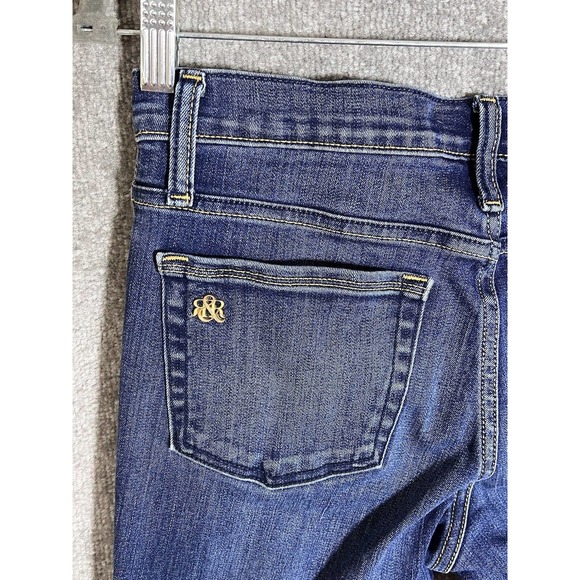 Rock & Republic Berlin Skinny‎ Jeans Womens Size 6 Stretch Blue Denim Pockets - Picture 8 of 12